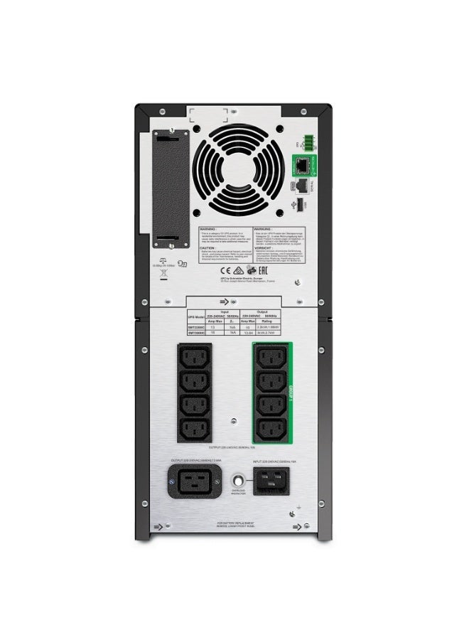 اي بي سي **SMT2200IC | مزوّد طاقة غير منقطع (UPS) من APC طراز Smart‑UPS بقدرة 2200 فولت‑أمبير، مزوّد بشاشة LCD، يعمل على جهد 230 فولت، مع ميزة SmartConnect** - Image 2